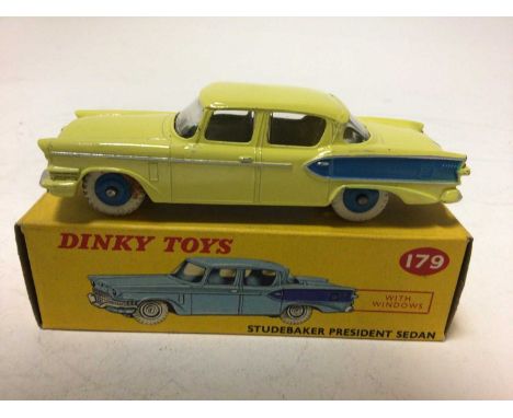 Dinky Studebaker President Sedan No 179, boxed