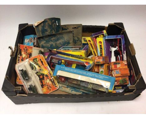 Diecast boxed selection including Corgi Major Chipperfields Menagerie, Matchbox Super Kings models, Models of Yesteryear, Bri