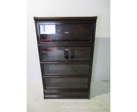 A Globe-Wernicke Co, Ltd sectional bookcase