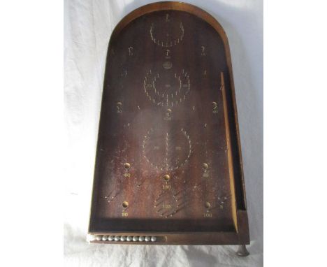 A "Past Times" bagatelle board