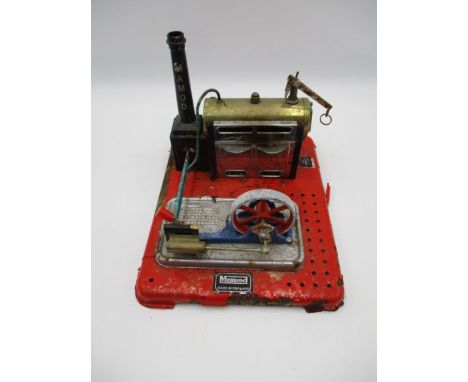 A Mamod live steam engine