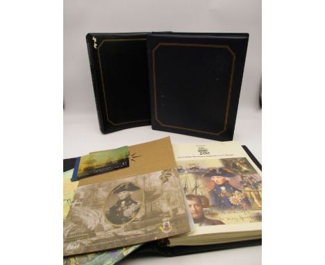 A collection of stamps, first day covers in etc in albums and loose relation to the Admiral Lord Nelson.