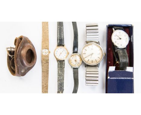 A collection of wristwatches including Tissot Seastar gents watch, Oris etc. 