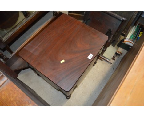A Victorian mahogany commode 