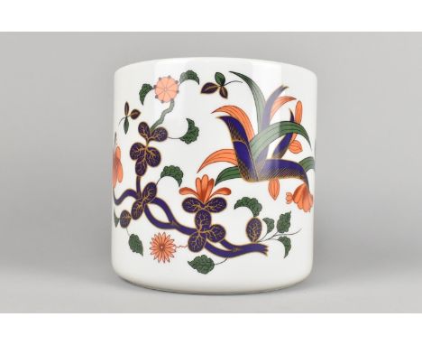 A Royal Worcester Grainger Imari Planter, 17.5cm high