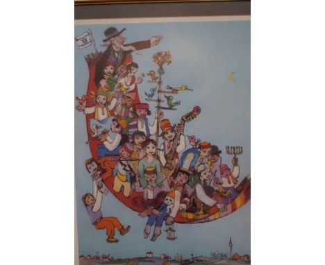 Limited edition 31/1000 signed print Jovan Obican