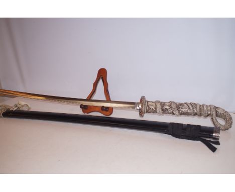 Very good quality ornate sword &amp; scabbard