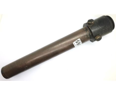British WWII telescope gun sight numbered 33 MK 4, dated 1944. P&amp;P Group 3 (£25+VAT for the first lot and £5+VAT for subs
