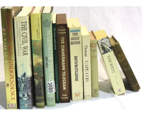 A selection of American Revolution and American History related books (11). P&amp;P Group 3 (£25+VAT for the first lot and £5