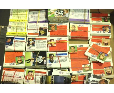 Over 2000 1990s Pro Set football cards. P&amp;P Group 3 (£25+VAT for the first lot and £5+VAT for subsequent lots) 