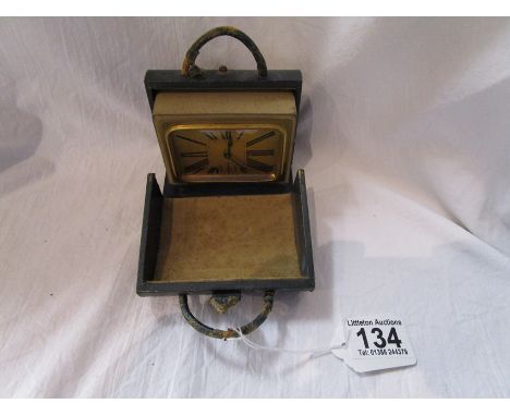 Vintage travel clock