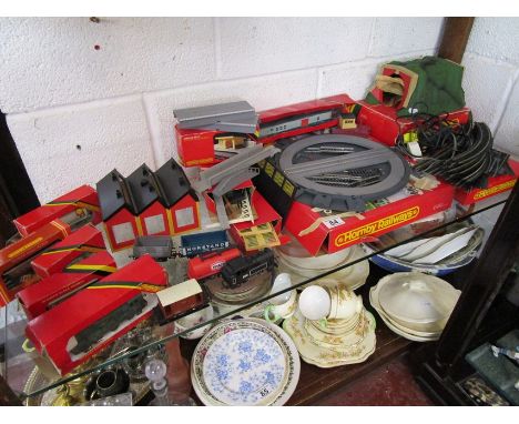 Shelf of Hornby to include locomotives