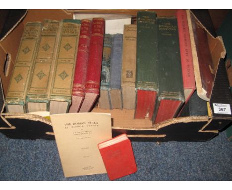 Box of assorted books to include: 'The Modern practical plumber' (three volumes), 'The Household Physician' (volume I and 2, 