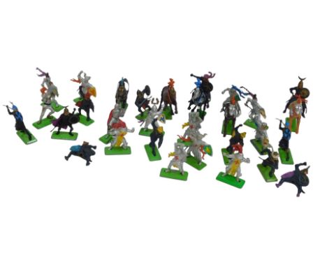 Britains, Detail, Crusade Knights and Saracen Islamic Warriors. (1 box)