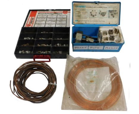 Brake pipe equipment, including makers, nuts, etc.
