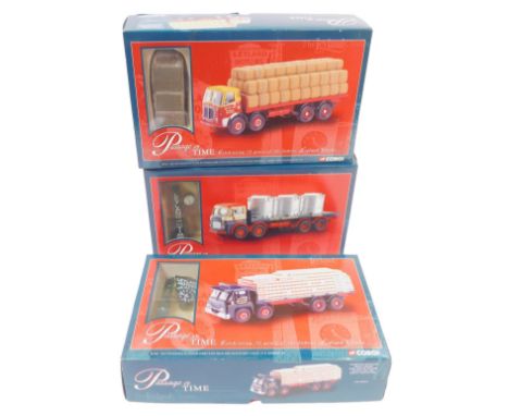 Corgi The Passage of Time The Leyland Clocks boxed diecast, including 24503 Leyland Octopus platform lorry with vat and Cape 