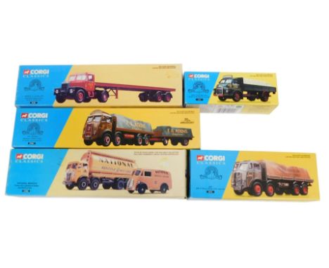 Corgi Classics Collector's Club boxed diecast, including 19401 Ken Thomas Limited Bedford S sack truck set, 16401 Siddle C Co