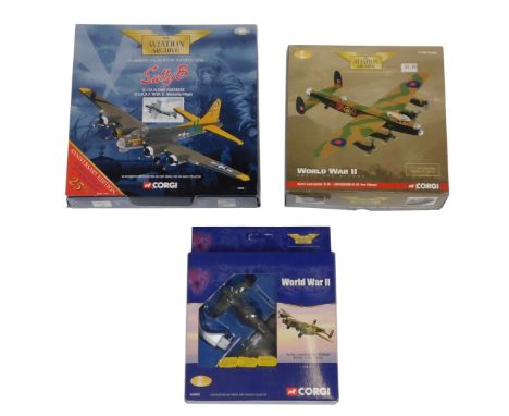  Corgi The Aviation Archive, comprising  AA30202 WWII Europe and African Avro Lancaster R5868 PO-S 467 Squadron, WWII Above a