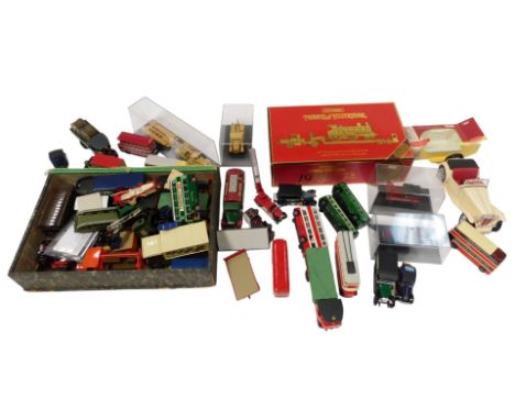 Matchbox Models of Yesteryear Special Edition 1929 Scammell truck, trailer and locomotive, various other diecasts including b