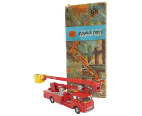 A Corgi Toys Major 1127 Simon Snorkel fire engine, boxed.