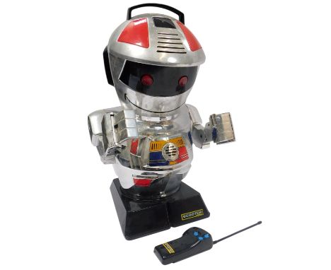 A Scooter 2000 remote-controlled robot butler, 62cm high.
