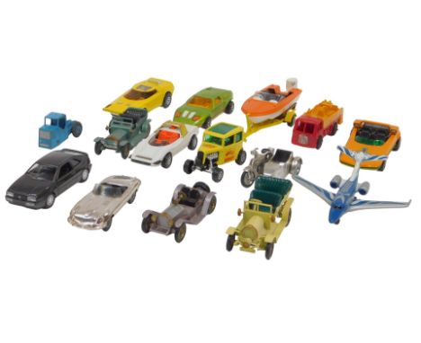 Matchbox and Corgi Toys diecast, including Matchbox Speed Kings K32 shovelnose, Matchbox Speed Kings K30 Mercedes Ciii, Match