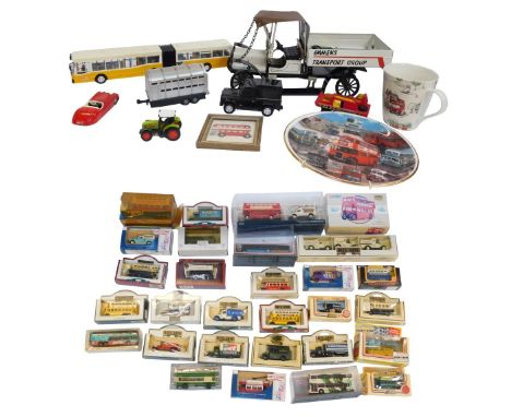 Corgi The Original Omnibus, Lledo diecast and other collectables, including an Emmens Transport Group limited edition model c