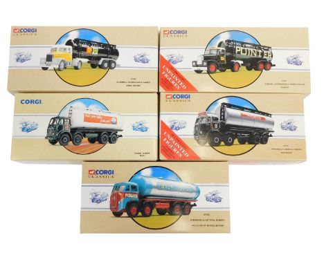 Corgi Classics boxed diecast, including 97840 Scammell Highwayman tanker, 97951 Foden milk tanker, 97372 Atkinson trailer Mac