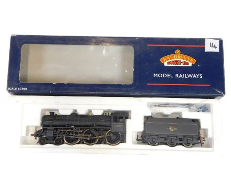 A Bachmann Branchline OO gauge Class B1 locomotive Kudu, 4-6-0, 61008, BR lined black late crest weathered, 31709 boxed.