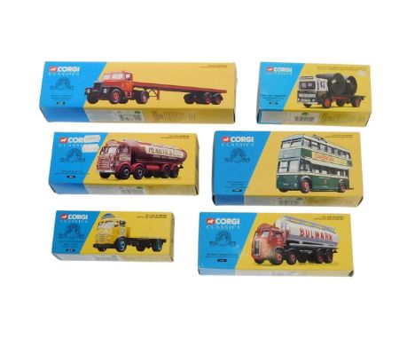 Corgi Classics boxed diecast, including 40th Anniversary 1956-1996, 24201 McKelvie and Co Limited Leyland Octopus elliptical 