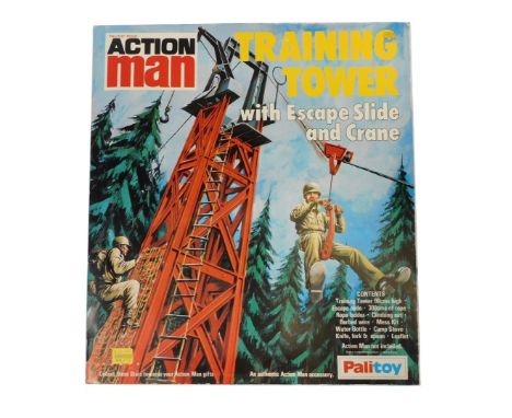 A Palitoy Action Man Training Tower, boxed.