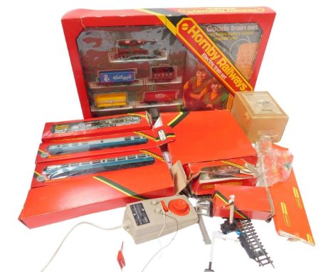 Hornby Railways OO gauge, including a Hornby Railways electric train set, a Hornby Railways OO gauge English electric type 3 