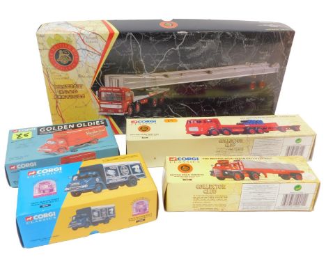 Corgi Classics boxed diecast, including Corgi Classics Confectionery Collection Fox's Glacier Mints Thames Trader box van, Co
