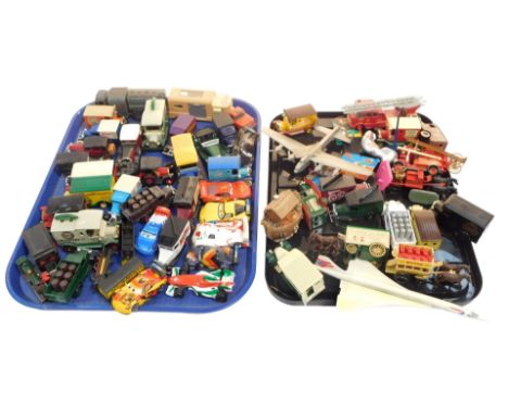Various unboxed diecast, including a Matchbox Series Kingsize number 15 Merryweather fire engine, a Danbury Mint Dambusters p