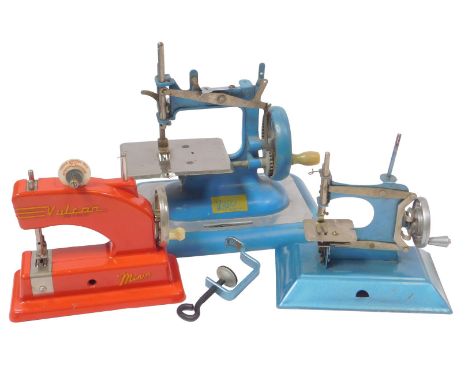 A Vulcan Mk 1B sewing machine, a Vulcan Minor sewing machine, and another. (3)