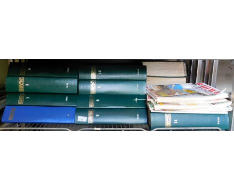 British Railway Modelling magazines, in uniform bindings. 