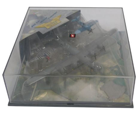 A Corgi The Aviation Archive Confederate Air Force Set, B29 FIFI Mustang Thunderbolt 49506, 1:144 scale.