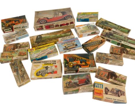 Vintage Airfix and other model-building kits. (a quantity)