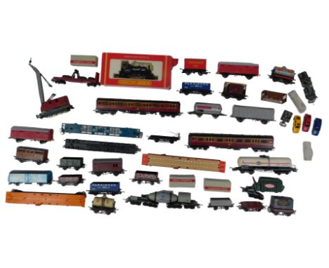 V Hornby Railways and other boxed and unboxed locomotives and rolling stock, including an R782 BR 0-4-0 locomotive Smokey Joe