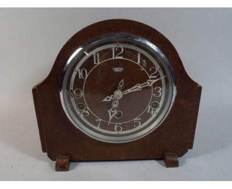 A Smiths Enfield Westminster Chime Mantel Clock.