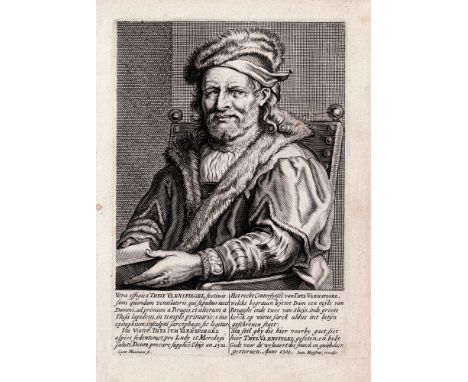 Portrait of Tijl Uilenspiegel, Coenraat Waumans, Johannes Meyssens.  /  Description:  Portrait of Tijl Uilenspiegel, engravin