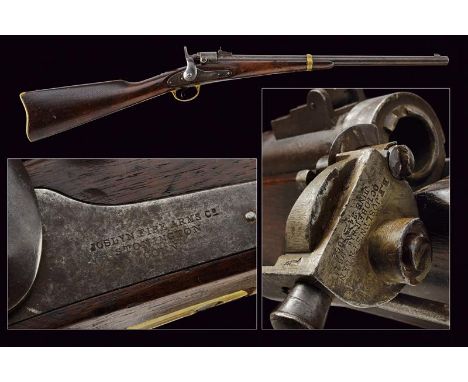 dating: about 1870 provenance: USA, Round, rifled, 13.5 mm cal. barrel, with fore-sight, rear sight adjustable for three heig