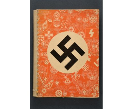 dating: About 1940 provenance: Germany, Catalogue of badges, buttons, mounts, buckles etc for army, aviation, navy, police an