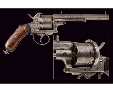 dating: Third quarter of the 19th Century provenance: Belgium, Octagonal, rifled, 11 mm cal. barrel, with fore-sight and fix 