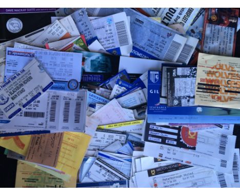 Football Ticket Collection: Collected by Derby County fan. There are some modern ones with duplication. Also this varied coll