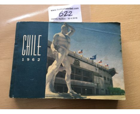 1962 World Cup Chile Tour Guide Book: 226 page guide with maps etc and thorough info on the Country. Lists hotels, places of 