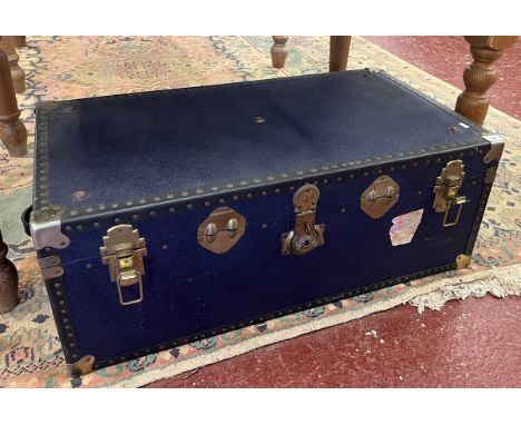 Vintage steamer trunk 