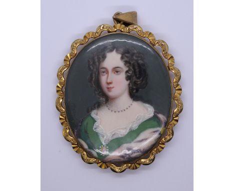William IV miniature portrait