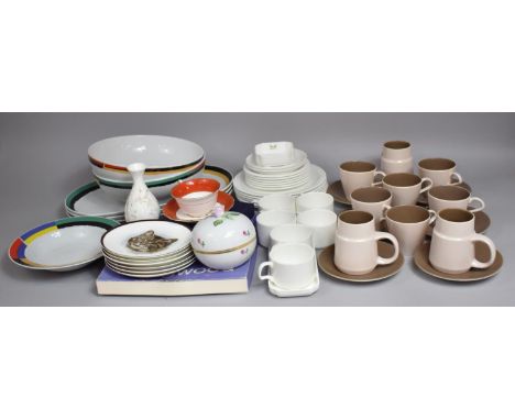 A Collection of Dinner and Teawares to Include Poole, Royal Doulton, Habitat etc 