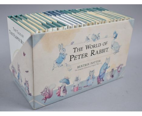 A Set of 23 Beatrix Potter Books by Warne &amp; Co. 